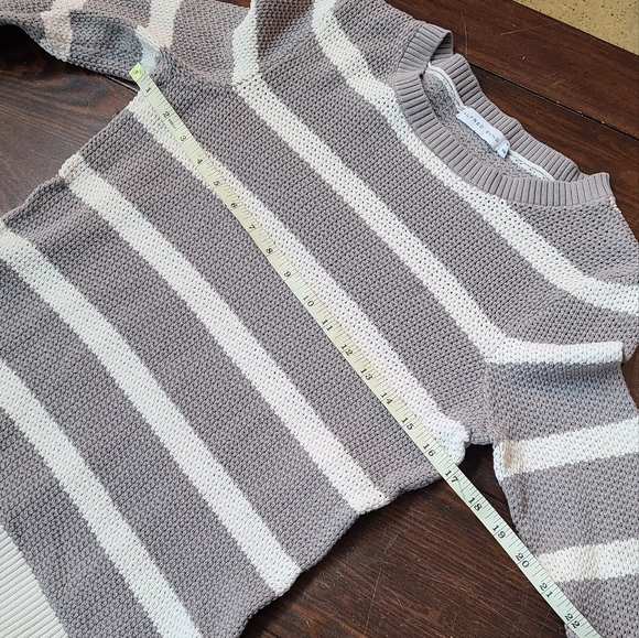 Alfred Sung Striped Sweater - Picture 5 of 10